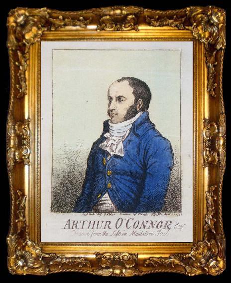 framed  Thomas Pakenham Arthur O-Connor,Lord Edward-s ally, ta009-2
